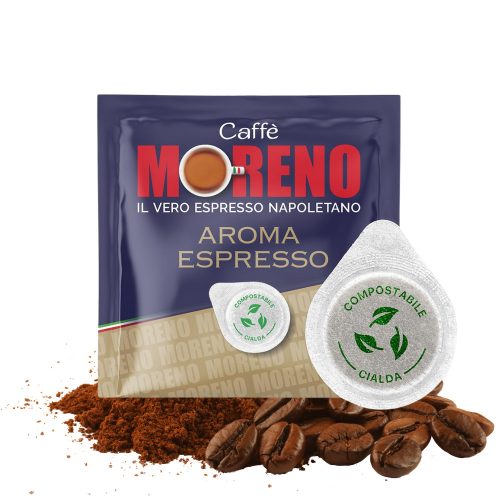 Moreno Aroma Espresso ESE 44 mm kávový pod – italské espresso