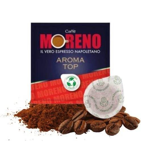 Moreno Aroma Top ESE 44 mm kávový pod – italský espressopad