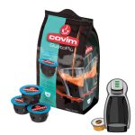 16 ks Covim GustoPiú Suave Decaffeinato kapsle kompatibilní s Dolce Gusto bezkofeinová