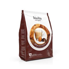   16 kusů kapslí Dolce Vita Biscottone Dolce Gusto kompatibilní
