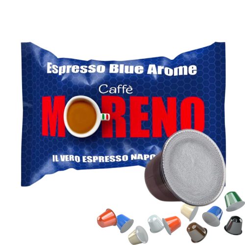 1 ks Caffè Moreno Espresso Blue Aroma Nespresso kompatibilní kapsle