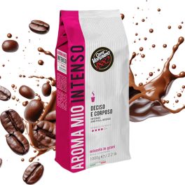   1 kg Caffè Vergnano 1882 Aroma Mio Intenso směs celých kávových zrn