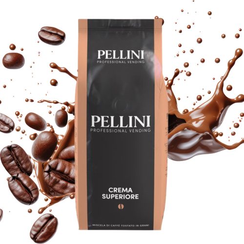 1 kg Caffé Pellini Crema Superiore směs celých kávových zrn