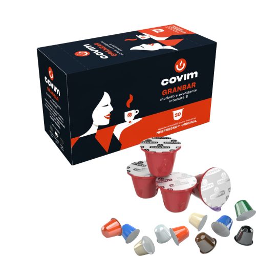 1 ks Covim Pressó Granbar Dolce e Cremoso Nespresso kompatibilní kapsle
