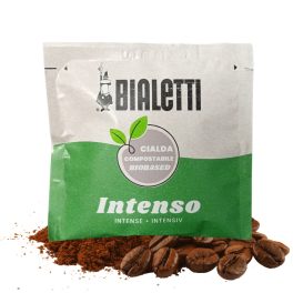 Bialetti Intenso – silný espresso kávový polštářek ESE 44 mm  