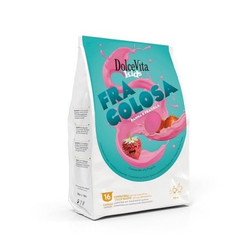 16 kusů kapslí Dolce Vita Fragolosa Dolce Gusto kompatibilní