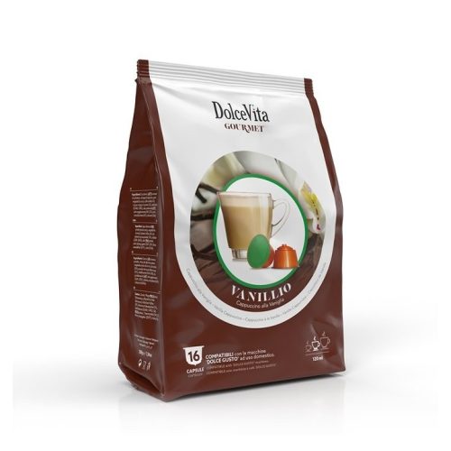 16 kusů kapslí Dolce Vita Vanillio Dolce Gusto kompatibilní
