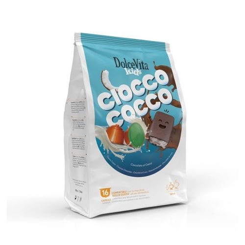 16 kusů kapslí Dolce Vita Cioccococco Dolce Gusto kompatibilní