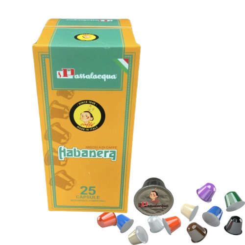 1 kus Caffé Passalacqua Miscela Habanera Nespresso kompatibilní kapsle