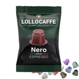 1 LolloCaffé Nero Nespresso kompatibilní kávová kapsle