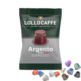   1 LolloCaffé Argento Nespresso kompatibilní kávová kapsle