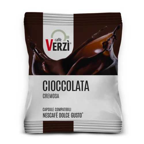 30 kusů kapslí CIOCCOLATA Caffè VERZI’ Dolce Gusto kompatibilní