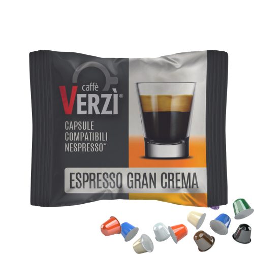 1 ks Caffè Verzì ESPRESSO GRAN CREMA Nespresso kompatibilní kapsle