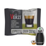 1 ks Caffè Verzì Espresso Gran Crema kapsle kompatibilní s Dolce Gusto