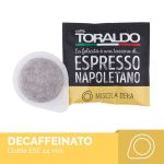 Toraldo Decaffeinato – bezkofeinový espresso polštářek ESE 44 mm  
