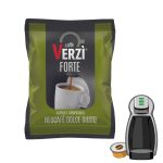 1 ks Caffè Verzì FORTE kapsle kompatibilní s Dolce Gusto