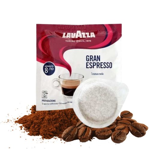 Lavazza Gran Espresso – silné espresso v ESE 44 mm polštářku  