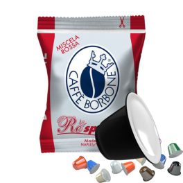   1 ks Caffè Borbone Miscela Rossa Respresso Nespresso kompatibilní kapsle