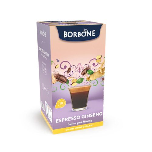 Borbone Ginseng – ochucený kávový polštářek s ženšenem ESE 44 mm  