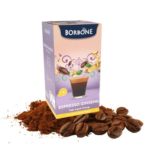 Borbone Ginseng – ochucený kávový polštářek s ženšenem ESE 44 mm  